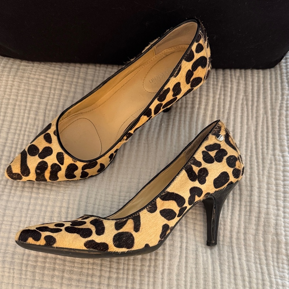 Calvin Klein Leopard Heels
